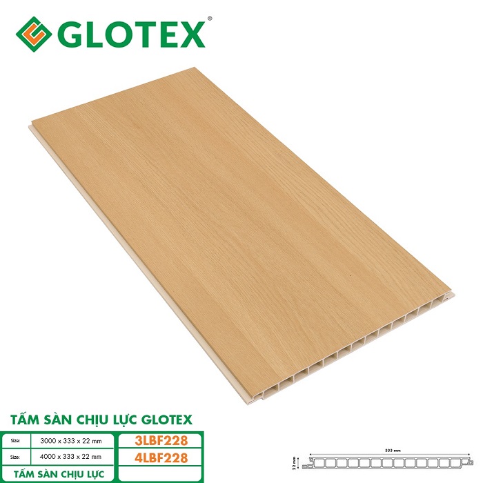 Sàn nhựa chịu lực Glotex F228