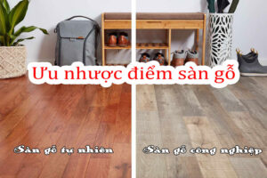 ưu nhược điểm sàn gỗ