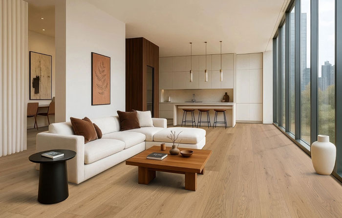 Nên dùng sàn gỗ 8mm hay 12mm