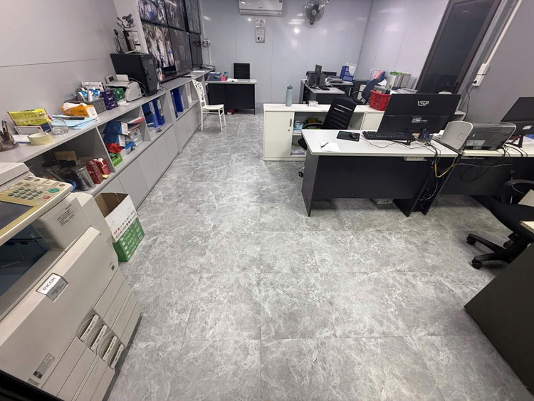 công trình thực tế sàn nhựa Vinyl