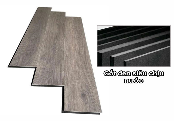 Sàn gỗ cốt đen là gì