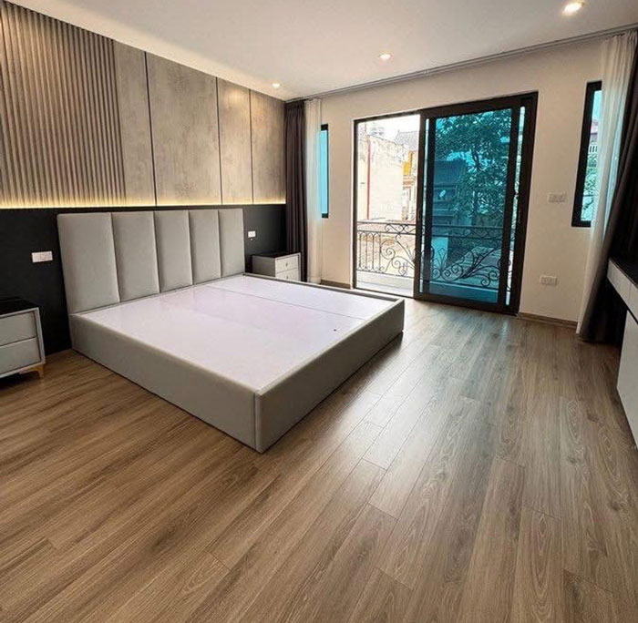 Sàn gỗ Ba Đình lắp phòng ngủ