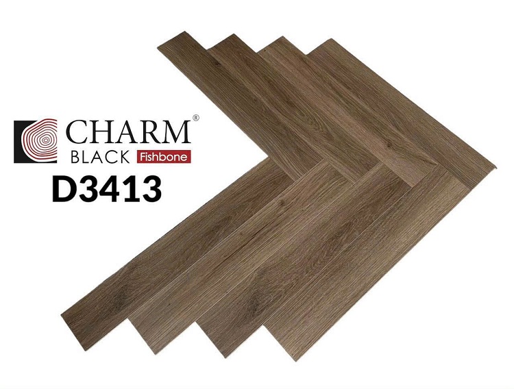 sàn gỗ xương cá Charm Wood D3413