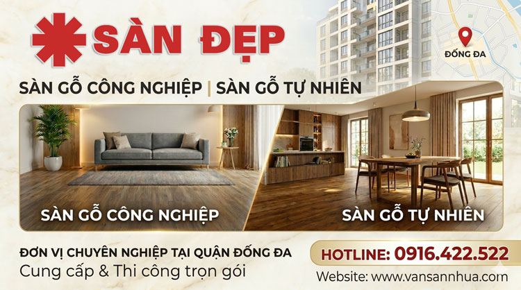 Sàn gỗ Đống Đa