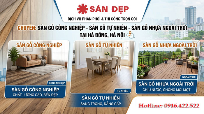 Sàn gỗ Hà Đông