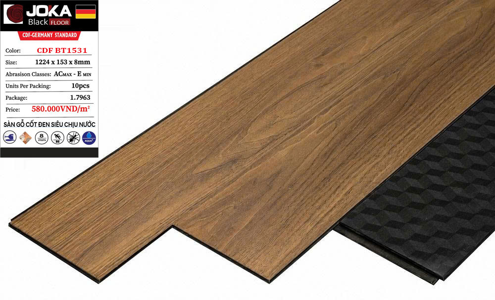 Sàn gỗ cốt đen Joka BT1531