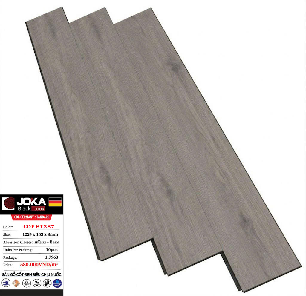 Sàn gỗ cốt đen Joka BT287