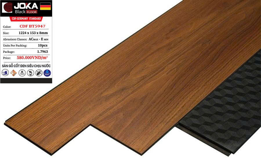 Sàn gỗ cốt đen Joka BT5947