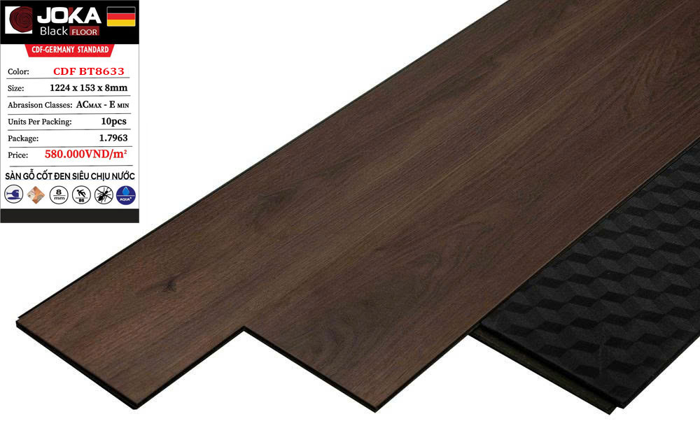 Sàn gỗ cốt đen Joka BT8633