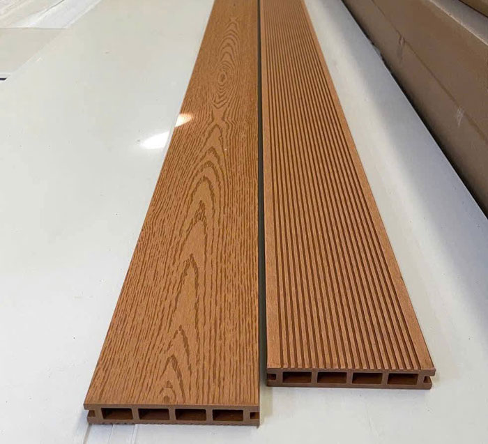 Sàn gỗ nhựa ngoài trời vân 2D