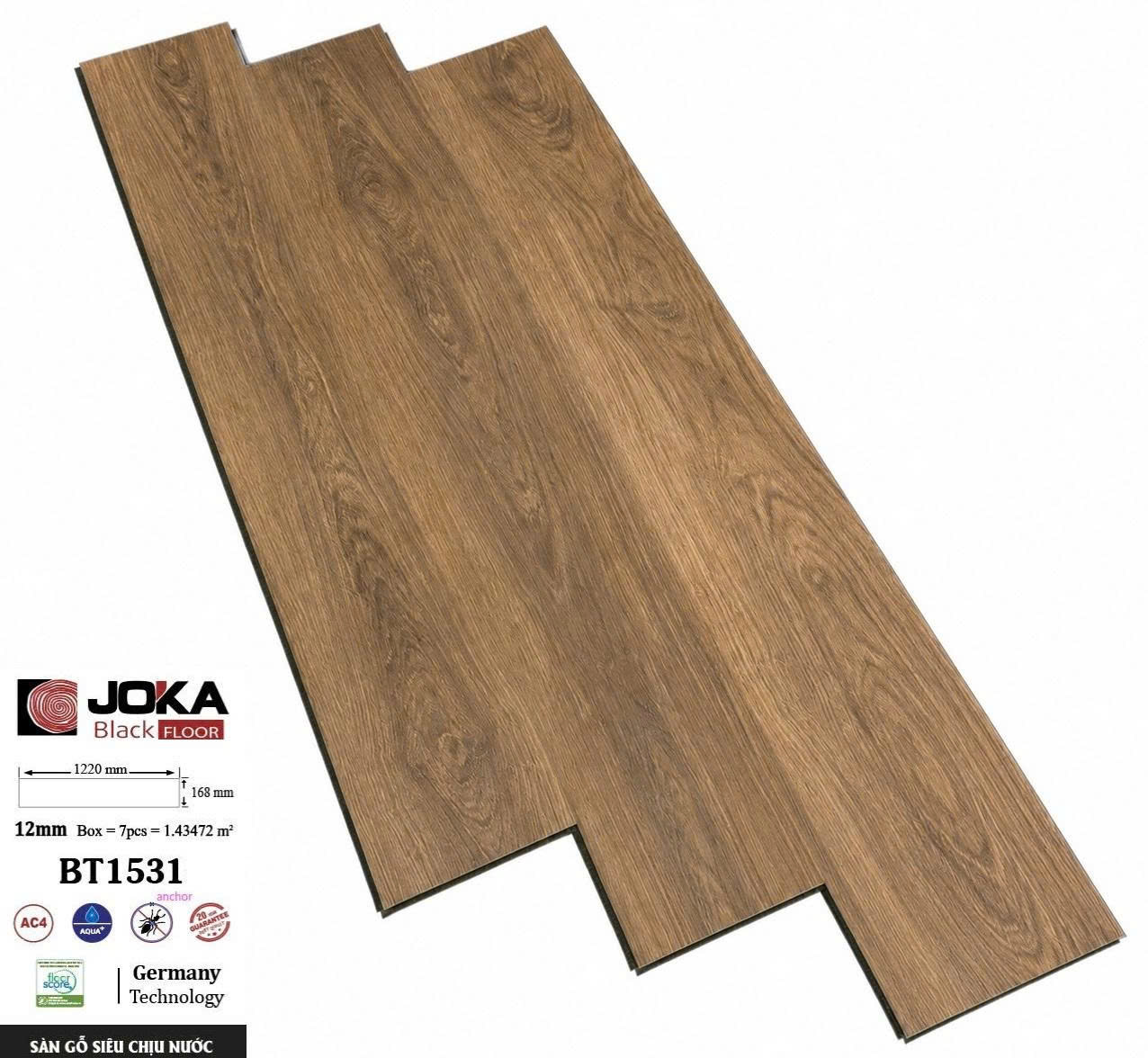 Sàn gỗ cốt đen Joka BT1531