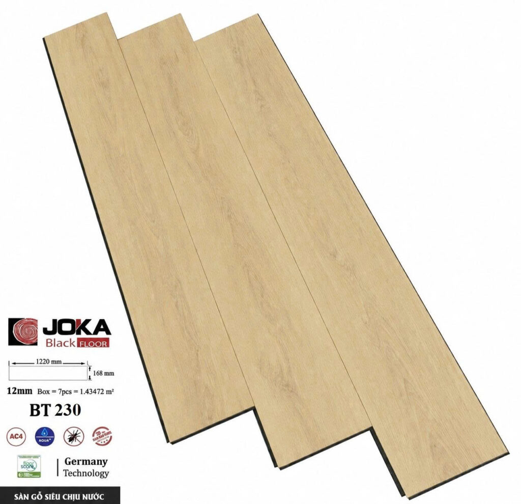 Sàn gỗ cốt đen Joka BT230