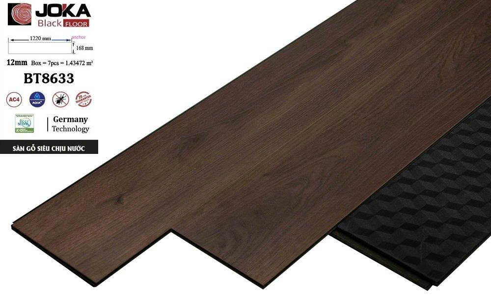 Sàn gỗ cốt đen Joka BT8633