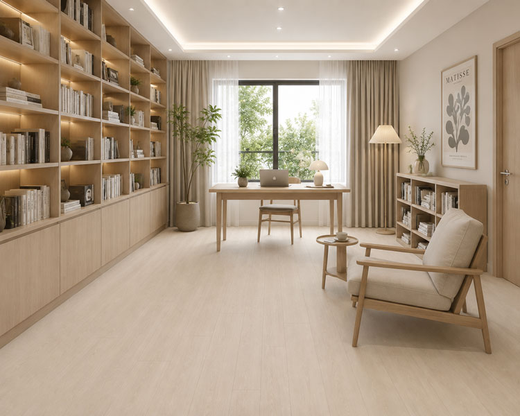 Sàn gỗ màu sáng Ash Wood