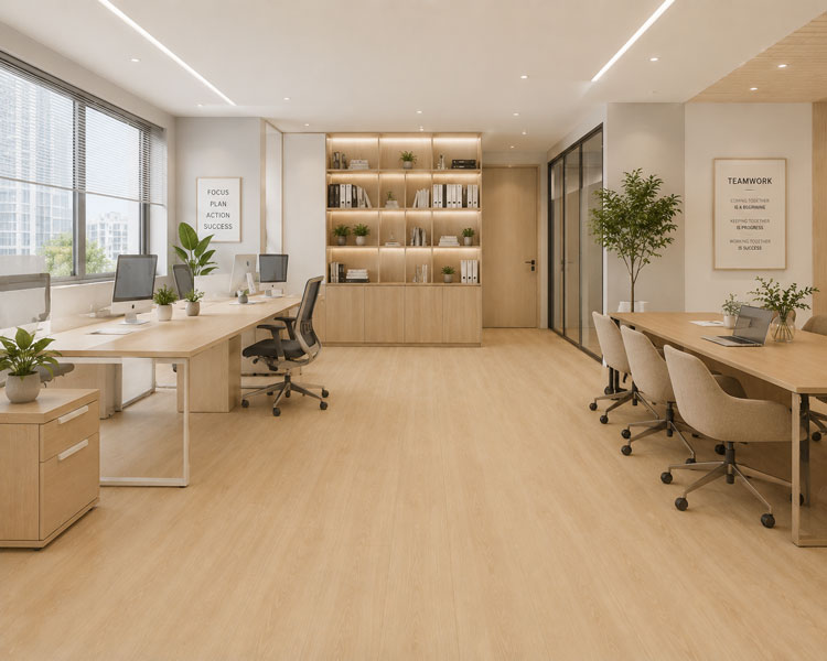 Sàn gỗ màu sáng Natural Oak