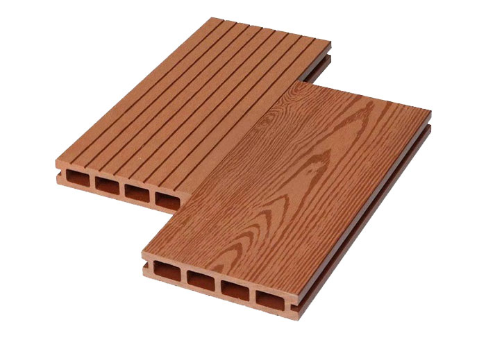 Sàn gỗ nhựa vân 2D Maple Leaf Red