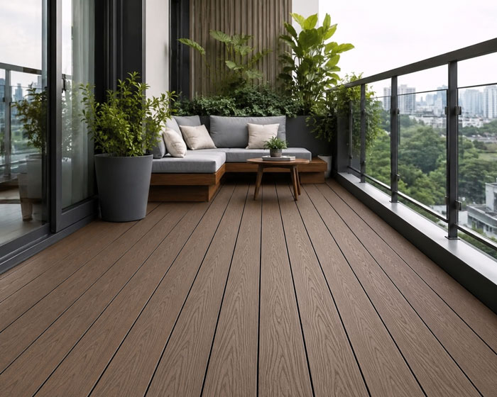 Trường hợp Nên chọn sàn gỗ nhựa ngoài trời 2D