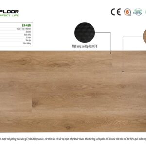 Sàn nhựa hèm khóa SPC Vfloor LK486