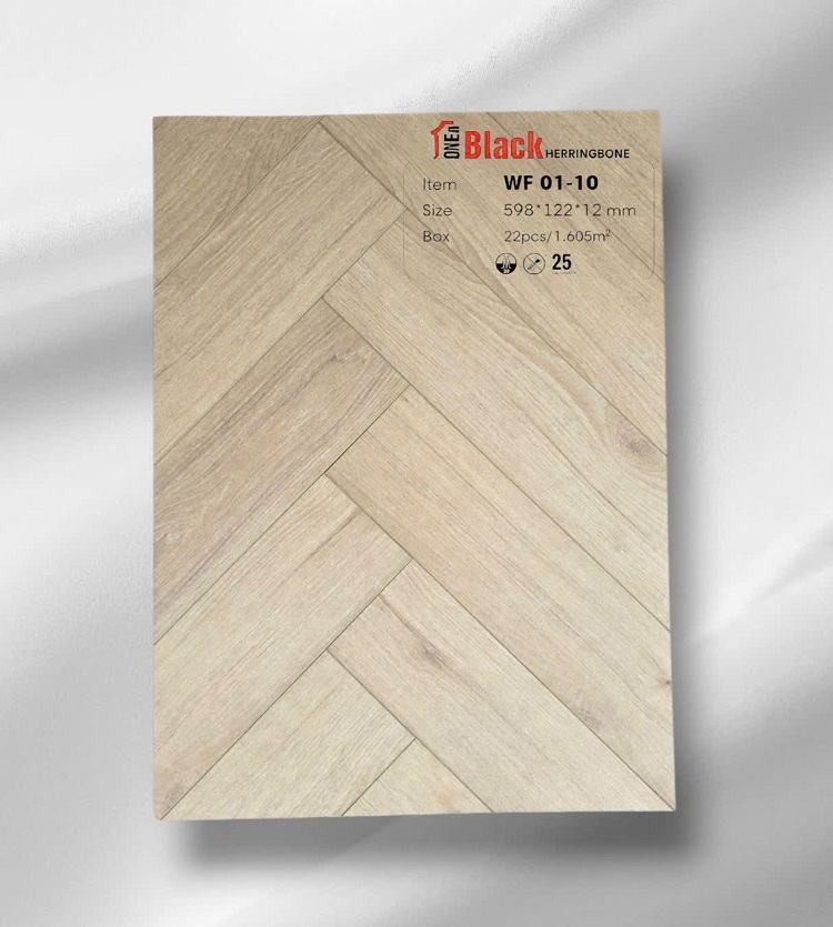 Sàn gỗ One Black cốt đen WF 01-10
