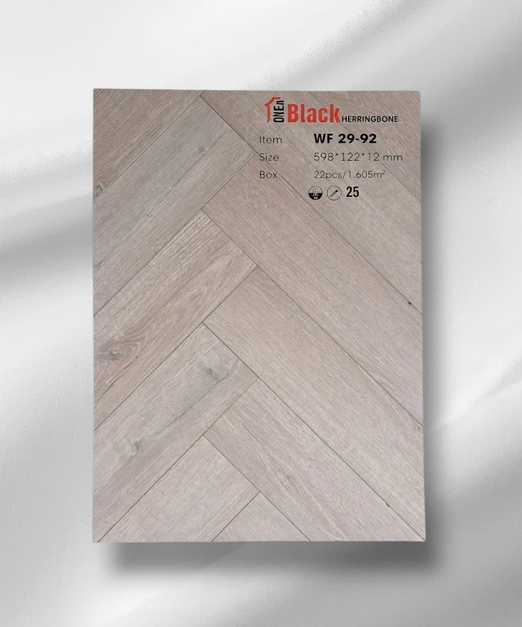 Sàn gỗ One Black cốt đen WF 29-92