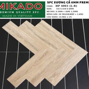 Sàn nhựa xương cá Mikado HP4003