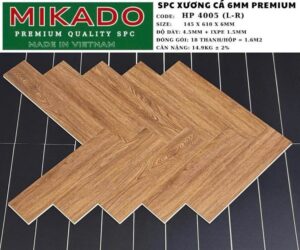 Sàn nhựa xương cá Mikado HP4005