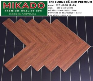 Sàn nhựa xương cá Mikado HP4008
