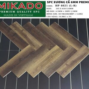 Sàn nhựa xương cá Mikado HP4021