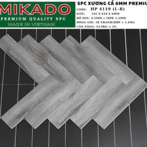 Sàn nhựa xương cá Mikado HP4119