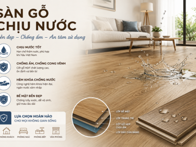 Sàn gỗ chịu nước