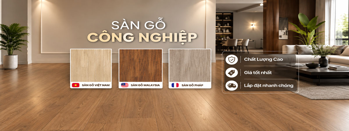 Sàn gỗ công nghiệp