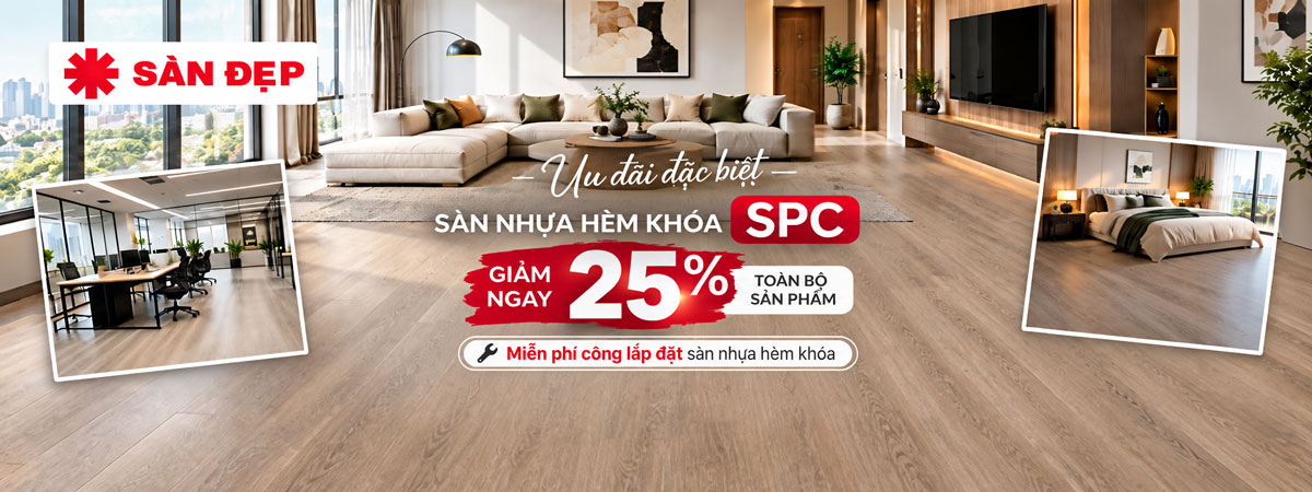 Sàn nhựa hèm khóa